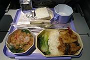 香港往曼谷的飛機餐