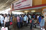 Chennai 郊區火車的售票處