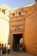 Jaisalmer 城堡的入口