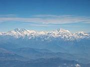 左起：世界第一、四、五高峰 (拍攝：RA409 航班)